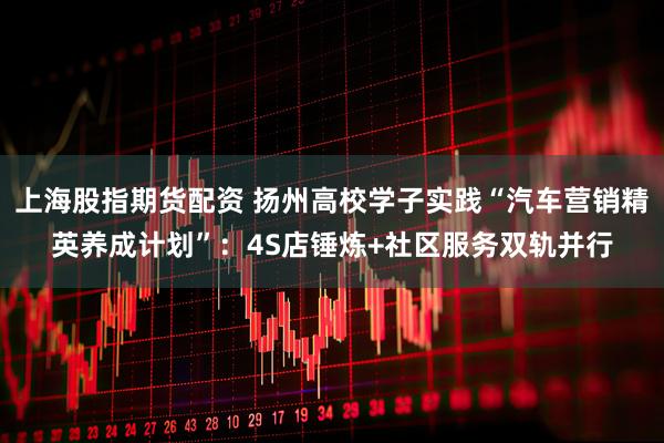 上海股指期货配资 扬州高校学子实践“汽车营销精英养成计划”：4S店锤炼+社区服务双轨并行