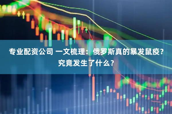 专业配资公司 一文梳理：俄罗斯真的暴发鼠疫？究竟发生了什么？